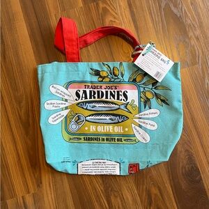 Trader Joe’s Sardines shopping tote